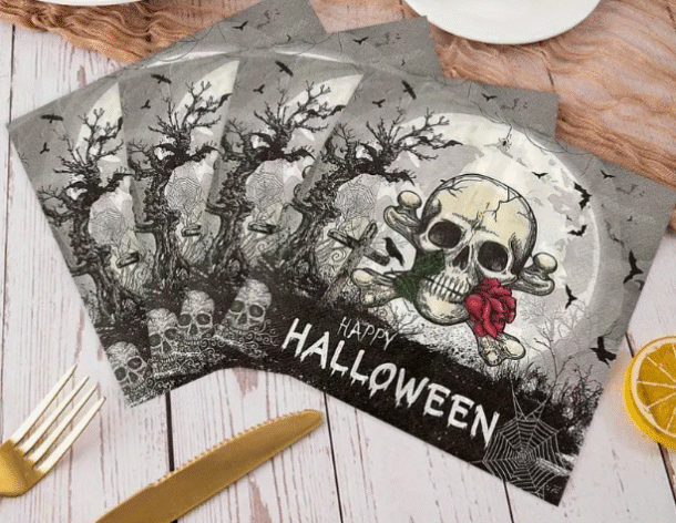 tovagliolini di carta halloween Gadget di Halloween davvero imperdibili